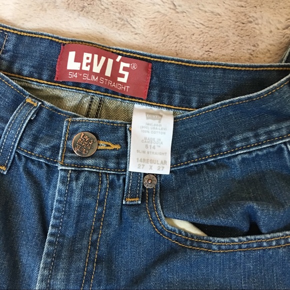 2 Pair Boys Slim Jeans Levi’s 514 & Ck Sz 14 - Picture 8 of 8